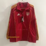 Arsenal red windbreaker jacket