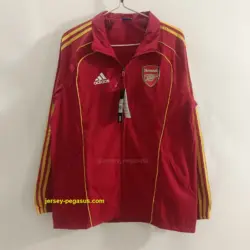 Arsenal red windbreaker jacket