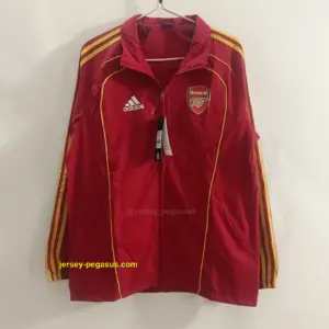 Arsenal red windbreaker jacket