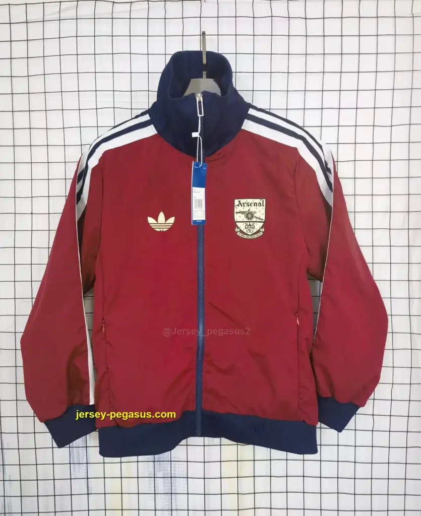 Arsenal retro windbreaker jacket