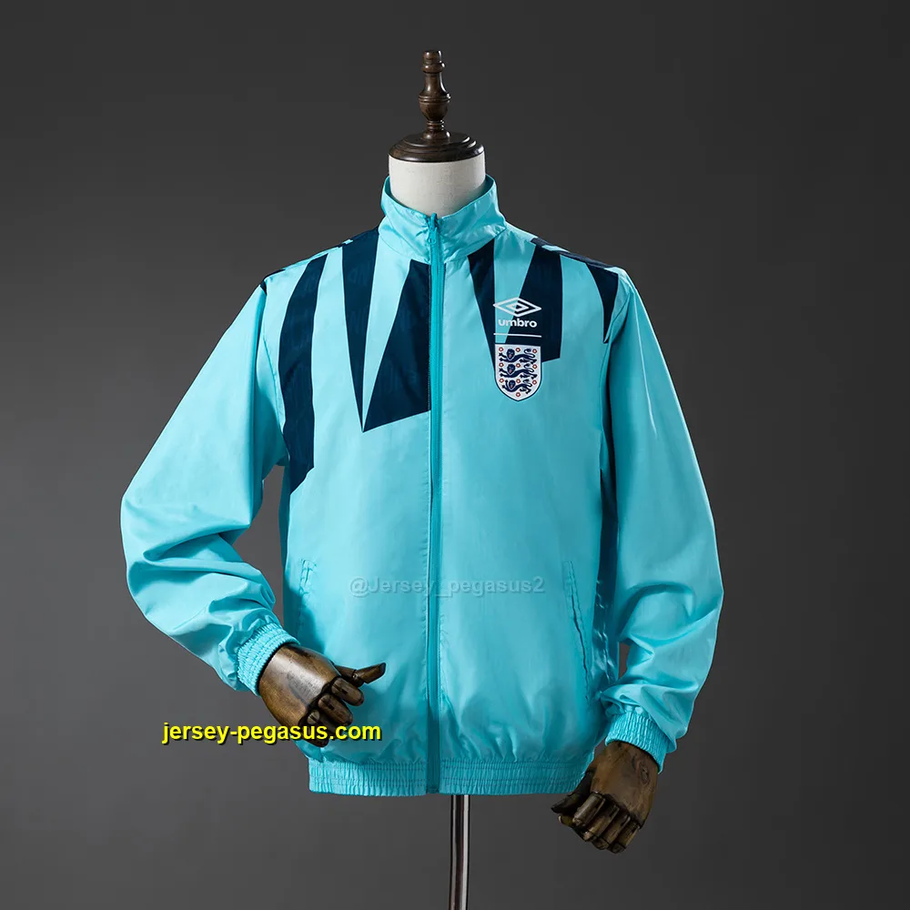 England Reversible Jacket Windbreaker - Light Blue England Reversible Jacket Windbreaker - Light Blue