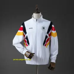 German 1996 Retro Windbreaker - White