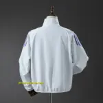 German Reversible Jacket Windbreaker - White & Black