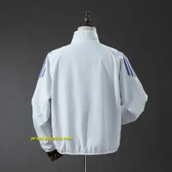 German Reversible Jacket Windbreaker - White & Black