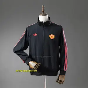 M-U Retro Windbreaker - Black