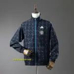 M-U Reversible Jacket Windbreaker - Blue&Black