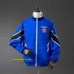 M-U Reversible Jacket Windbreaker - White & Blue