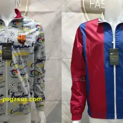 B- reversible windbreaker jacket