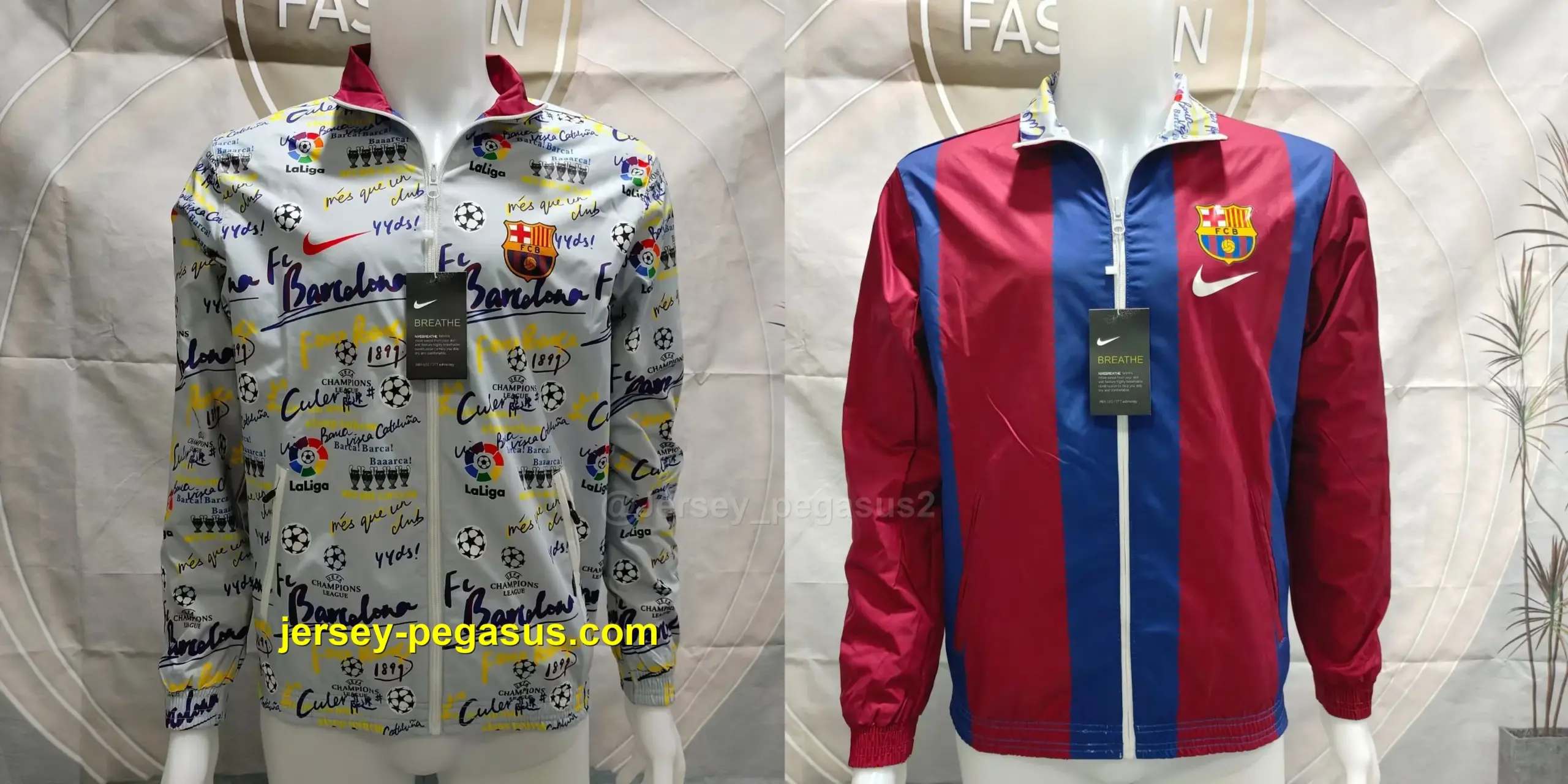 B- reversible windbreaker jacket B- reversible windbreaker jacket