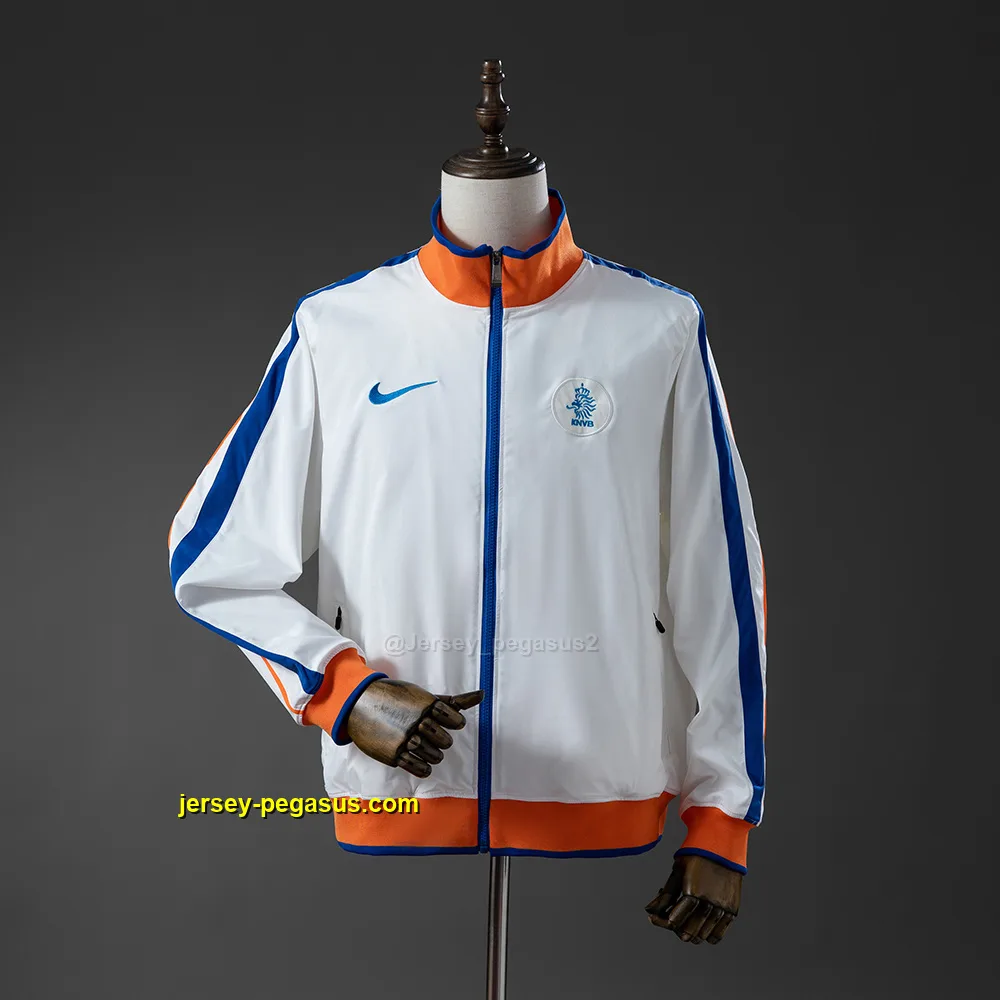 Netherlands Windbreaker - White Netherlands Windbreaker - White