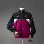 PSG Collaboration Windbreaker - Black & Psychedelic Purple