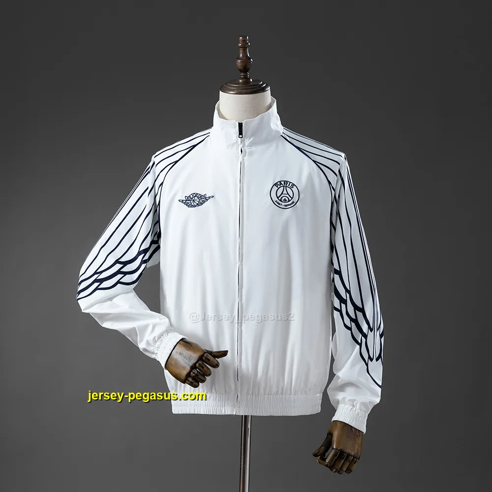 PSG Collaboration Windbreaker - White PSG Collaboration Windbreaker - White