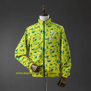 Real Betis Reversible Jacket Windbreaker - Green & Yellow