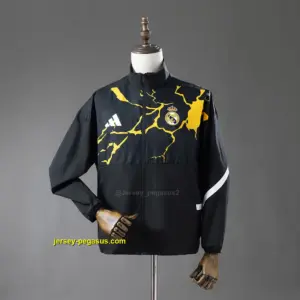 Real Madrid Avengers - Pre-Match (Black) Windbreaker
