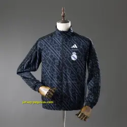 Real Madrid Reversible Jacket Windbreaker - Red & Heiss