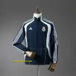 Real Madrid Windbreaker - Navy Blue & White