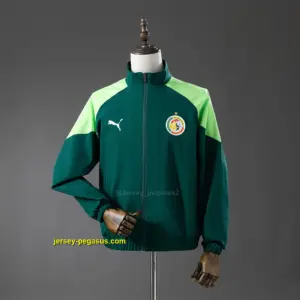 Senegal 2026 Windbreaker - Dark Green