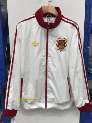 Bayern 125th version retro red windbreaker jacket