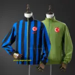 Türkiye Reversible Jacket Windbreaker - Blue & Green,
