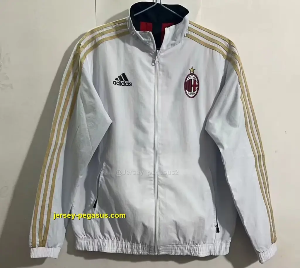 AC milan reversible windbreaker jacket