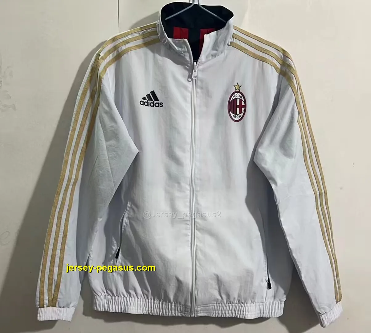 AC milan reversible windbreaker jacket AC milan reversible windbreaker jacket