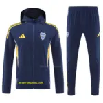 Boca royal blue windbreaker jacket and pants