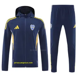 Boca royal blue windbreaker jacket and pants
