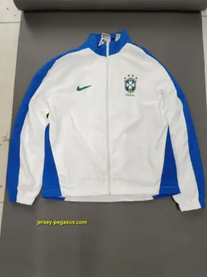 Brazil 1998 white windbreaker jacket