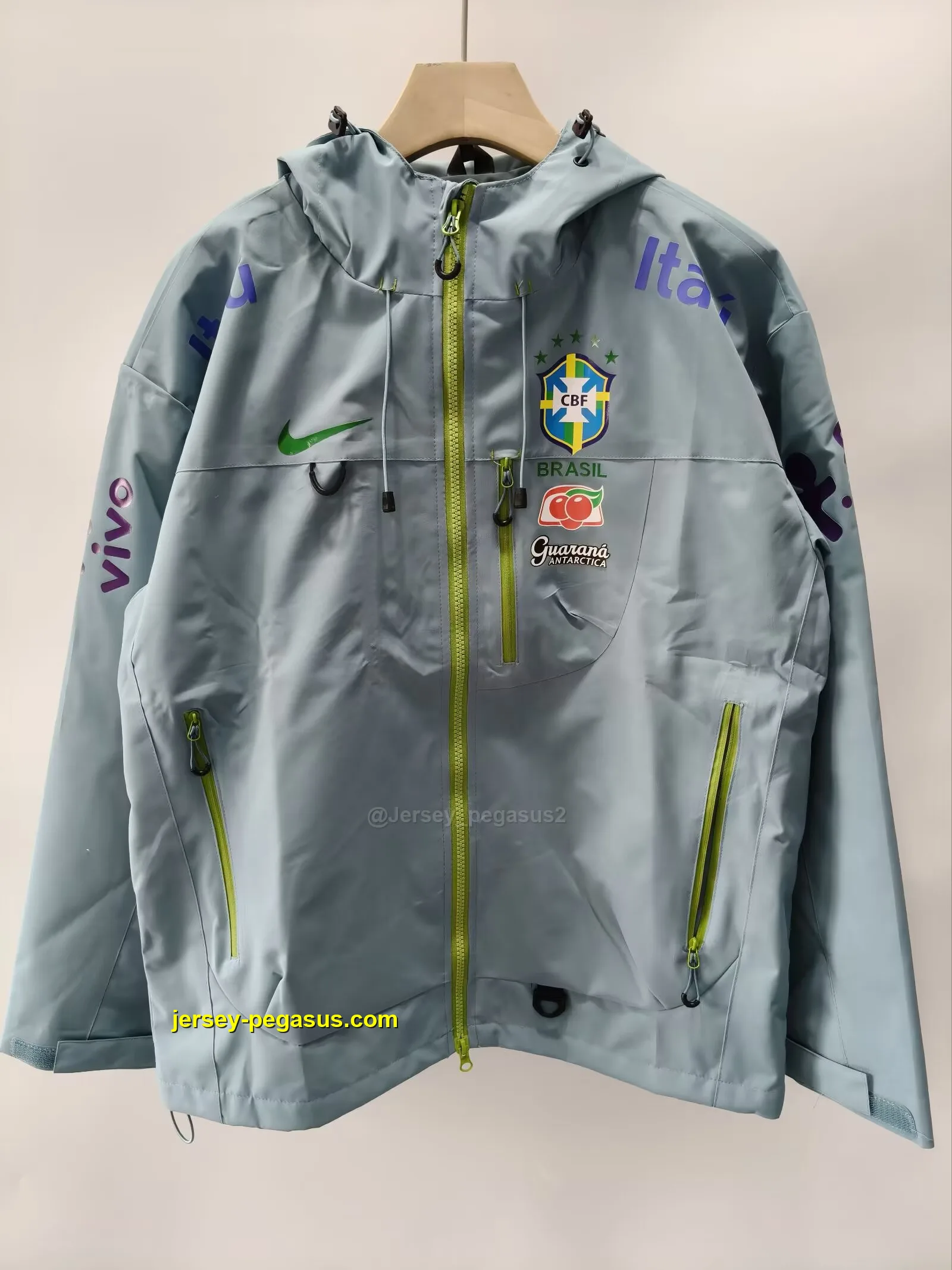 Brazil light blue Outdoor Jackets Brazil light blue Outdoor Jackets