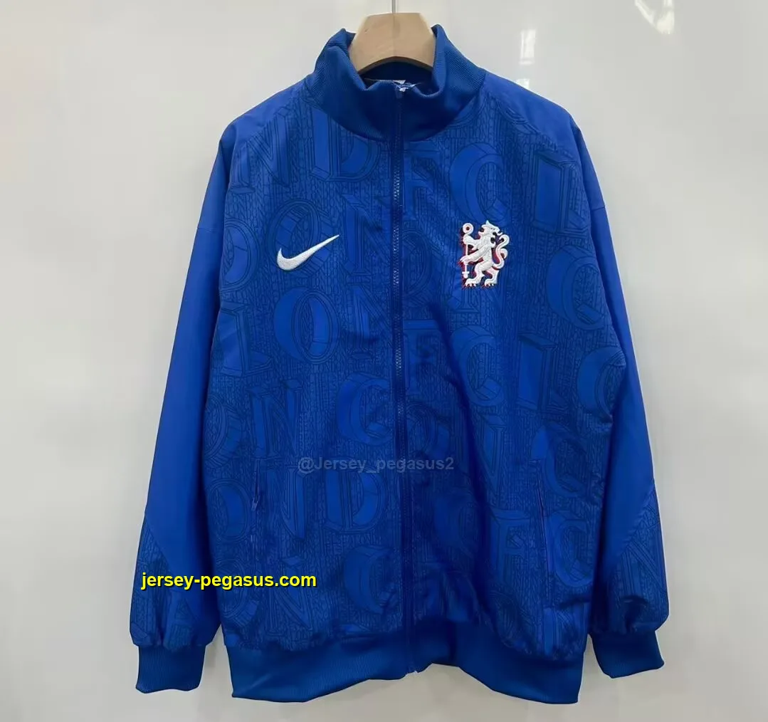 Chelsea 2026 blue windbreaker jacket Chelsea 2026 blue windbreaker jacket