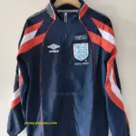 England 2026 blue windbreaker jacket