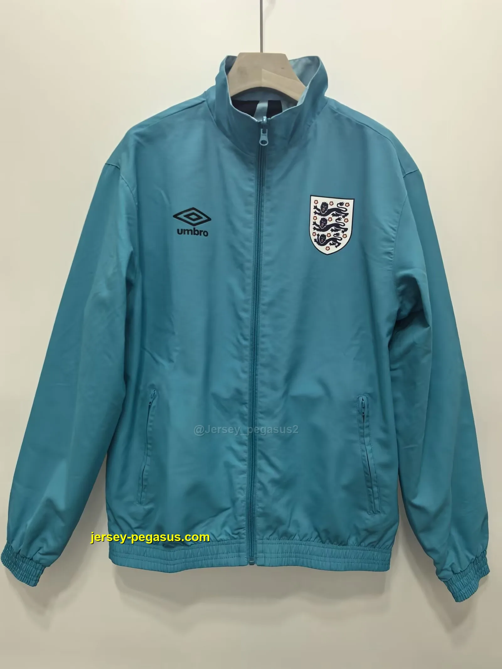 England green reversible windbreaker jacket England green reversible windbreaker jacket