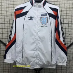 Englang 1998 white retro windbreaker jacket