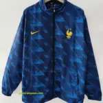 France 2026 blue windbreaker jacket+pants