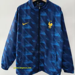 France 2026 blue windbreaker jacket+pants
