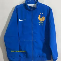 France blue white reversible jakcet