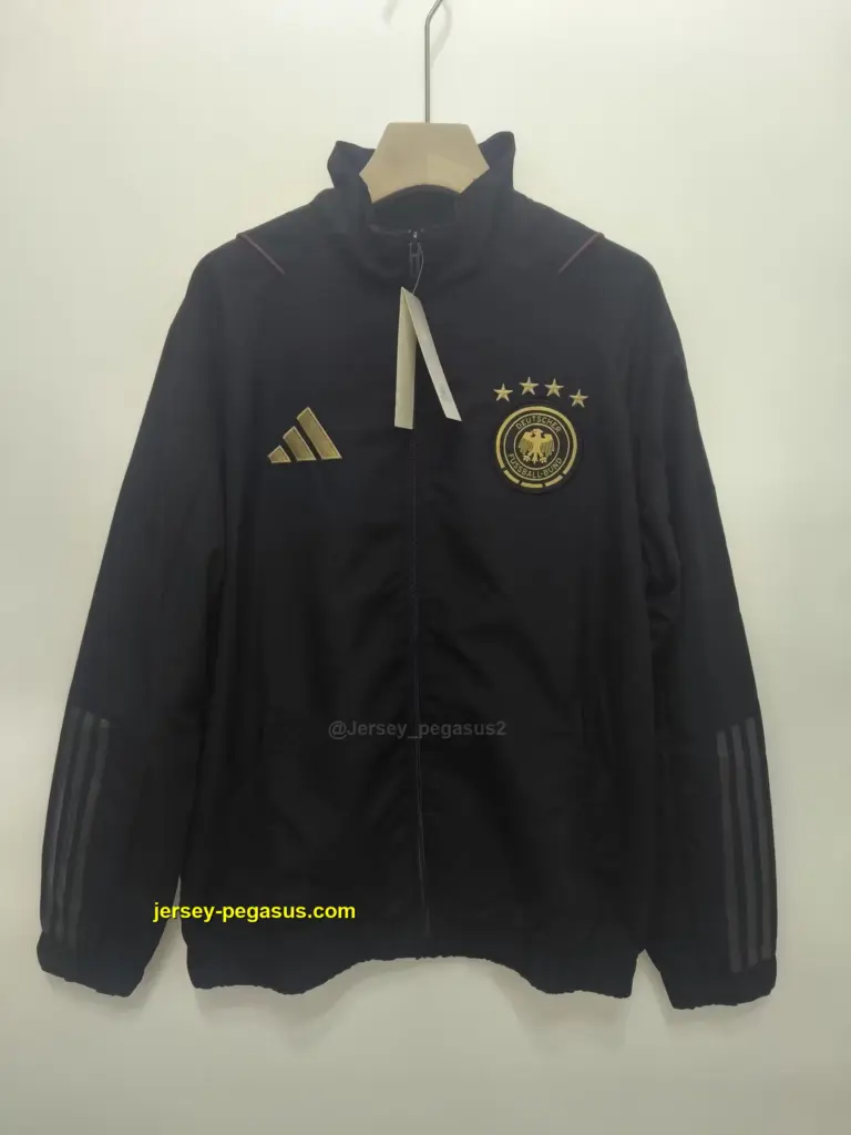 Germany black windbreaker jacket