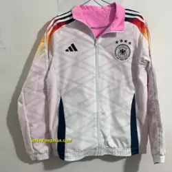 Germany white pink reversible windbreaker jacket