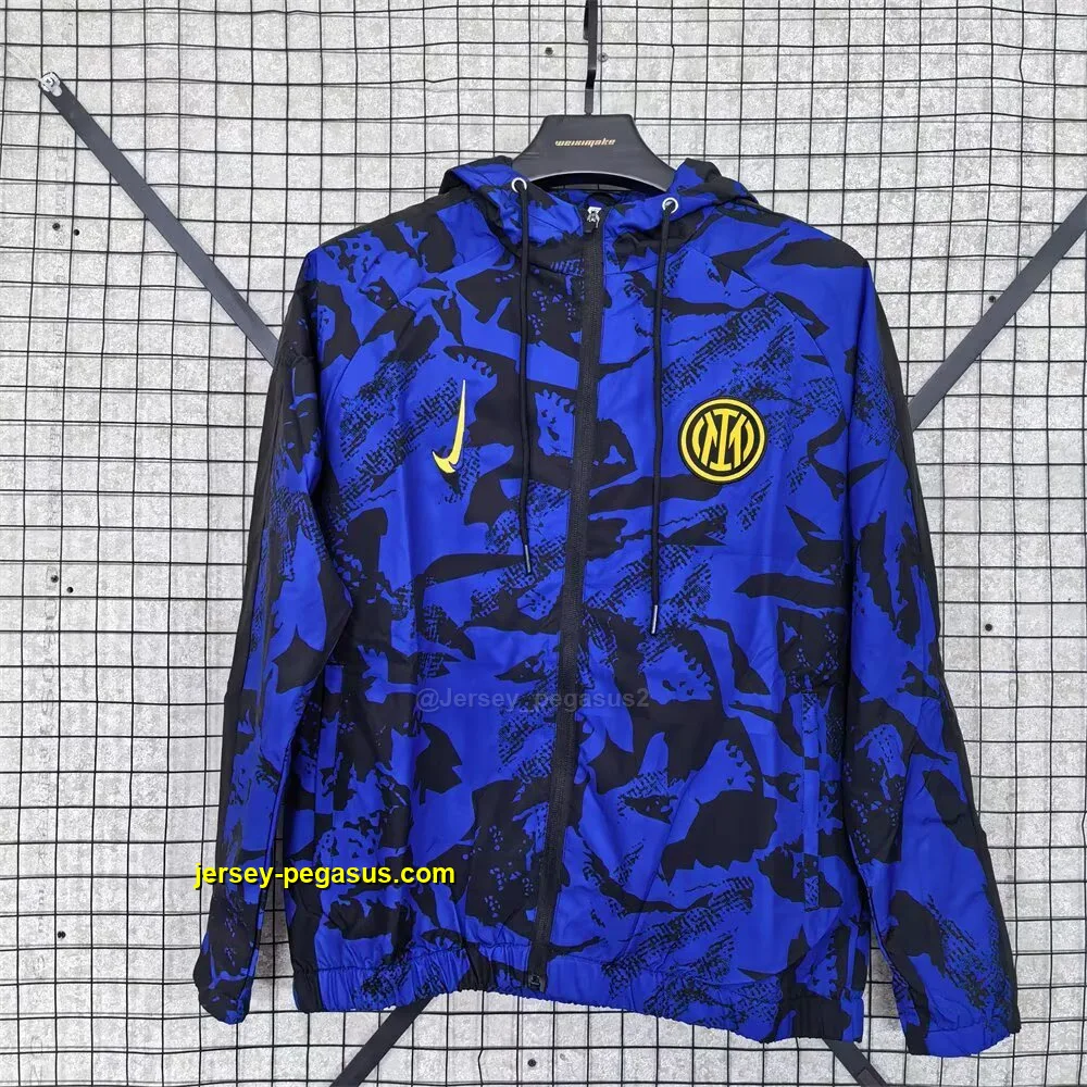 Inter blue windbreaker jacket Inter blue windbreaker jacket