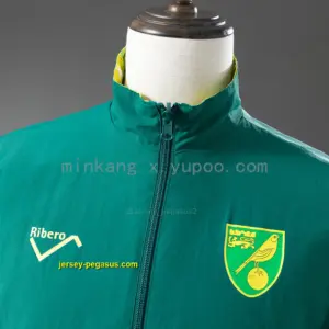 Norwich City Reversible Jacket Windbreaker - Blue & Yellow