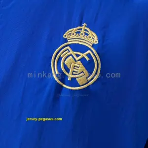 Real Madrid Reversible Jacket Windbreaker - Blue & Yellow