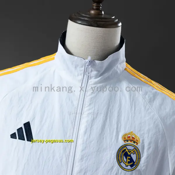 Real Madrid Trench Coat Reversible