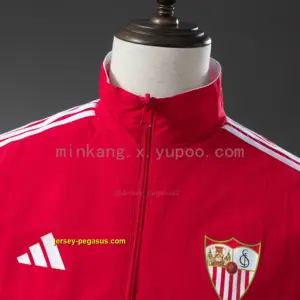 Sevilla Reversible Jacket Windbreaker - Red & White