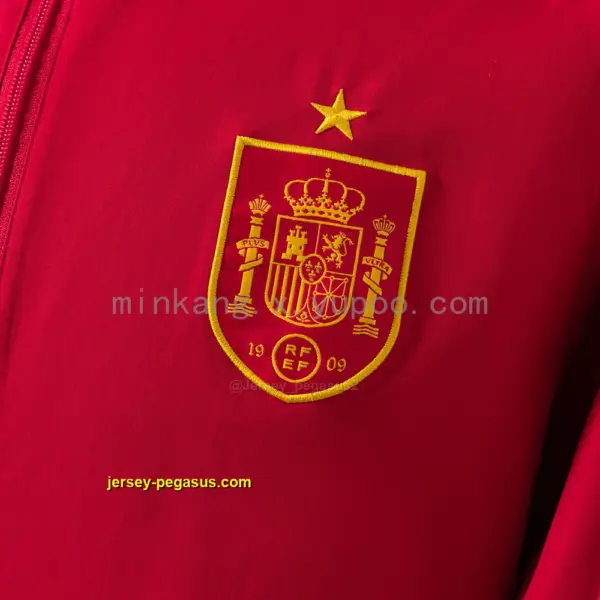 Spain 2026 Reversible Jacket Windbreaker - Red & Blue
