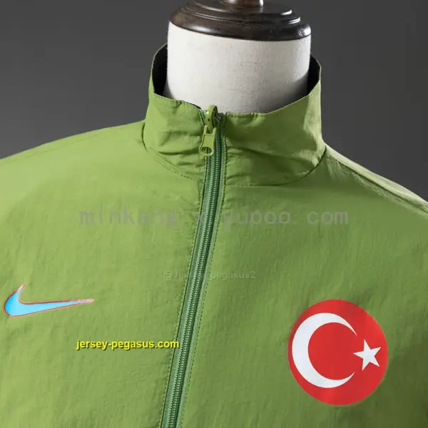 Türkiye Reversible Jacket Windbreaker - Blue & Green,