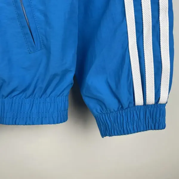 Miami blue reversible windbreaker jacket