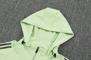 Real Madrid green windbreaker jacket and pants