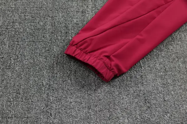 Arsenal dark red windbreaker jacket and pants