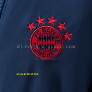 Bayern Munich Reversible Jacket Windbreaker - Navy Blue
