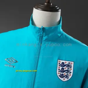 England Reversible Jacket Windbreaker - Light Blue